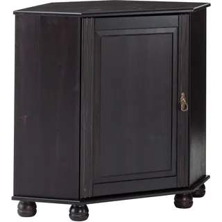 Home Affaire Kommode HOME AFFAIRE "Finca", braun (dunkelbraun), B:90cm H:80cm T:50cm, Massivholz, Sideboards, Kommode, Eckkommode