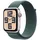 Watch SE 2024 GPS + Cellular 40 mm Aluminiumgehäuse beige Sportarmband grün verstellbar