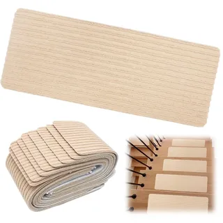 Umllpet 15 Stück Treppenstufen Matten, 55 x 22 cm Anti-Rutsch Stufenmatten, Zuschneidbar Treppenteppich, Stufenmatten Selbstklebend, Treppenteppich Selbstklebend für Kinder Ältere und Hunde (Beige)