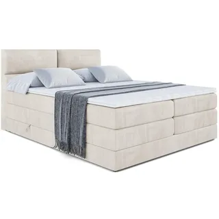 altdecor Boxi3 King 180 x 200 cm H3/H4 Creme