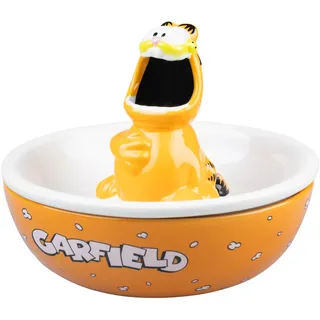Grupo Erik Bowl Schüssel Garfield Snack Schale Groß Dolomit 16,2 x 13 - Offizieller Garfield der Kater Deko Geschenke Merch