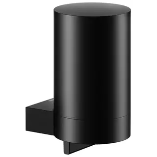 KEUCO PLAN Seifenspender für Flüssigseife, Metall-Stulpbecher, 280ml, 14951370000, Farbe: Schwarz Matt