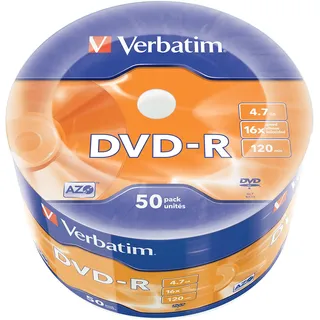 Verbatim DVD-R 4,7GB 16x 50er Wrap Spindel