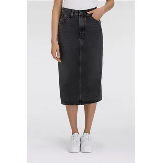 Levi's Levi's® Jeansrock HR BACK SLIT SKIR mit Schlitz hinten schwarz 26
