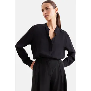 Seidensticker Klassische Bluse Schwarz 4XL
