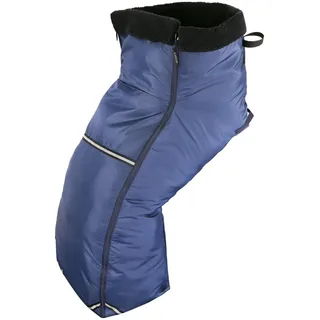 Kaiser Rollstuhl Schlupfsack blau Schafwolle