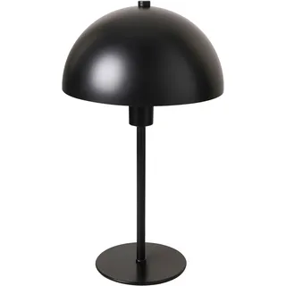 OTTO HOME Tischleuchte "Eddaa - Pilzlampe", schwarz, 1, Ø 20cm H: 35cm, 1 Stk., Leuchten, Pilzleuchte, Tischlampe, Metallsockel, Höhe 35 cm, Pilzdesign, Tischleuchte