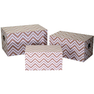 Vacchetti Giuseppe 6160610000 Truhe, Ökoleder, Gold, Medio