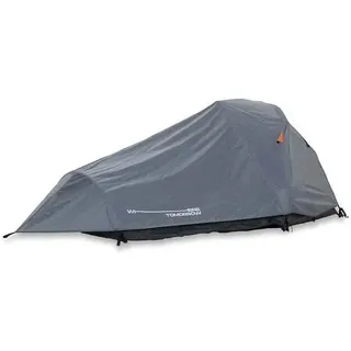 Where Tomorrow 2-Personen-Kompakt-Zelt - Pop Up Wurfzelt Trekkingzelt - 245x160x95 cm - Grau - Grau