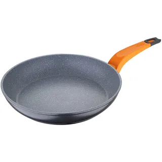 Hergestellt in geschmiedetem Aluminium - Whitford Grey Innen- und Außenbeschichtung - Weiche Touch -Mango - Flammenschutz mit Farbe - Gesamtinduktion