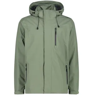 CMP Herren Regenjacke Mit Abnehmbare Kapuze Regenjacke Herren