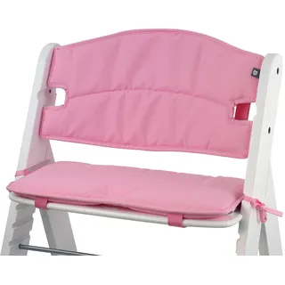 Tinydo® Hochstuhl Sitzkissen für Hauck Alpha - ergonomisches Memory-Schaum Kissen zur Rückenentlastung, Sitzpolster extra dick - Sitzverkleinerer Auflage ohne Verrutschen (Rosa)