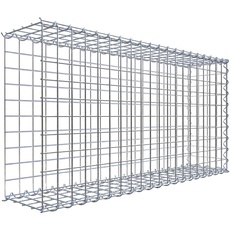 Bild Gabione, silbergrau, Maschenweite 5 cm x 5 cm,