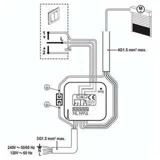 SOMFY Funkempfänger Automatisierung