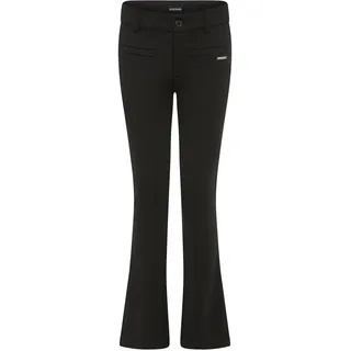 Bruno Banani Bootcuthose "Schlaghose, trendige Stretchhose in Milano-Ware, für Mädchen" Für TEENS. Bootcut-Hose, schwarz