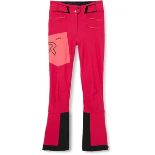 ROCK EXPERIENCE REWP03502 RED Tower Pants Women 2000 Cherries Jubilee+0793 Paradise PINK XL