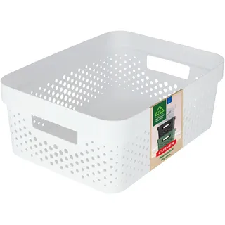 Curver Aufbewahrungsbox Infinity 35,6 x 26,6 x 13,6 cm 1-tlg. weiß