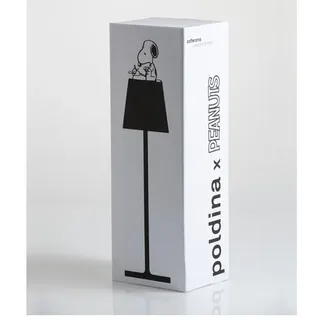 Poldina Pro Peanuts - Friends wiederaufladbare und dimmbare Tischleuchte mit einer Akkulaufzeit von bis zu 12 Stunden. Für den Außenbereich IP65