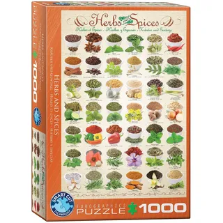 Eurographics EG60000598 Puzzle Kräuter und Gewürze, mehrfarbig