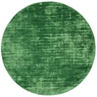 Pergamon Luxus Designer Teppich Roma Rund , Grün , Textil , Rund , 200x200 cm , Teppiche und Böden, Teppiche, Webteppiche