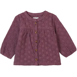 Noppies Baby - Mädchen Girls Blouse Fruges Long Sleeve Bluse, Flint - N236, 62 EU