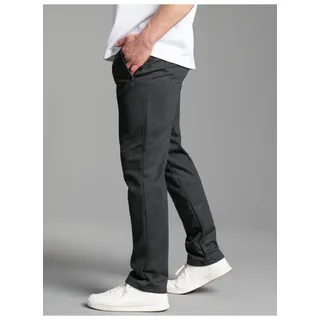 Sweathose TRIGEMA "TRIGEMA Freizeithose aus Sweat-Qualität", Herren, Gr. S, US-Größen, grau (anthrazit, melange), Sweatware, 70% Baumwolle, 30% Polyester, Hosen Sweathose