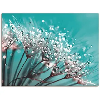 Artland Wandbild »Glitzernde Pusteblume I«, Blumen, (1 St.), als Leinwandbild, Poster in verschied. Größen Artland blau