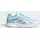 Avaflash Low Tennis Shoes, Cloud White/Silver Metallic/Flash Aqua, 40 2/3 EU