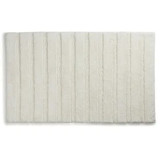 Kela Badematte , Weiß , Textil , 60x1.6x100 cm , für Fußbodenheizung geeignet, rutschhemmend , Heimtextilien, Badtextilien, Badematten