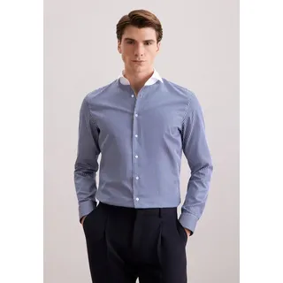 Seidensticker Businesshemd »Schwarze Rose« slim 1/1 Haifischkragen gestreift,