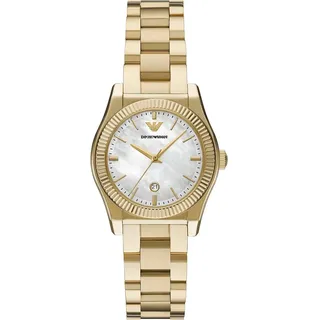 Emporio Armani - Damenuhr Edelstahl Damenuhren (326.89 € / )