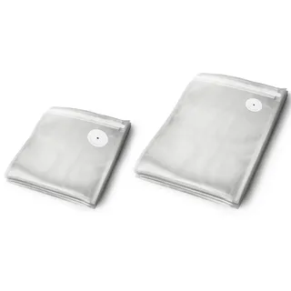 Rommelsbacher Zip-Vakuumierbeutel Set VBZ 1, 20 Beutel, ZIP-Verschluss, BPA-frei, 160 μm, extrem stabil & reißfest, wiederverwendbar, Sous Vide, für ROMMELSBACHER Hand-Vakuumierer und andere Marken