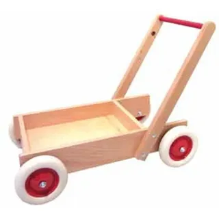Holzspielzeug Schiebwagen l/b/H 55cm/ 33cm/ 51cm NEU Lauflernwagen Laufhilfe