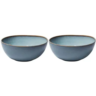 Villeroy & Boch Servierschüsseln Lave Blau 2-tlg.