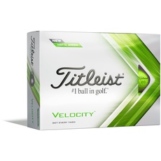 TITLEIST Velocity Golfbälle, mattgrün, Einheitsgröße