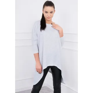 Kesi Oversize-Bluse für Damen Demetra hellgrau Universal - Grau