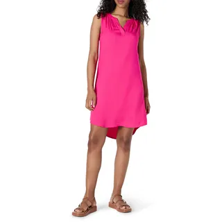 Amazon Essentials Damen Ärmelloses gewebtes Etuikleid, Intensive Rosa, XXL