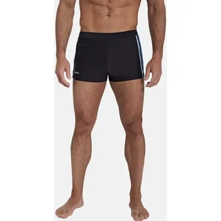 Badeshorts JAN VANDERSTORM "Badehose MALICK", Herren, Gr. 3XL, weit, schwarz, Obermaterial: 80% Polyamid ECONYL PA ECONYL. 20% Elasthan EL., Badehosen Badeshorts