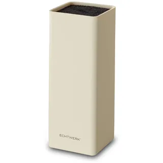 Echtwerk Universal-Messerblock unbestückt Weiß