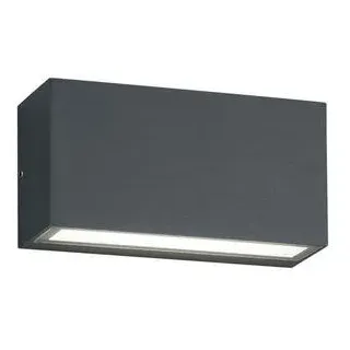 Trio Leuchten AUßENWANDLEUCHTE , Anthrazit , Metall , 14x7 cm , Lampen & Leuchten, Leuchtenserien