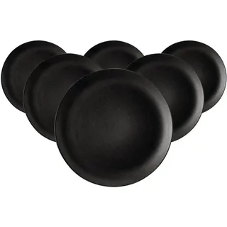 SELTMANN WEIDEN Speiseteller Liberty Velvet Black 27,9 cm schwarz 6er Set