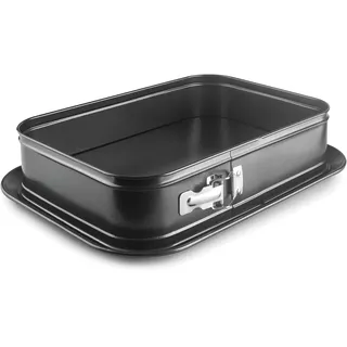 Ibili Rechteckige Springform mit extra Mokkabasis 35 x 24 cm