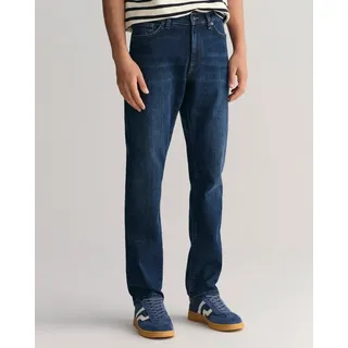 GANT Slim-fit-Jeans »SLIM GANT JEANS« Gant DARK BLUE WORN IN