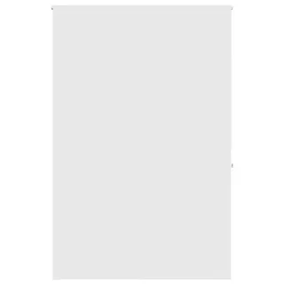 vidaXL Duschrollo 160x240 cm Stoffbreite 156 cm - Weiß