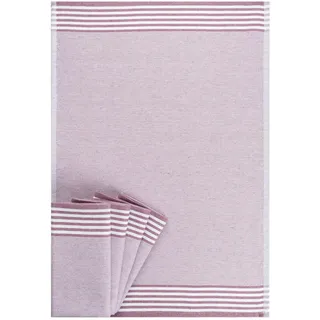 Foutastic Weiches Handtuchset (5-teilig), Altrosa, 50 x 70 cm | 85% Baumwolle, 15% Polyester, 228 g/m2 | Maschinenwaschbar bei 30–40 °C, luxuriös und saugfähig