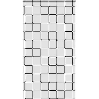 Duschrollo mit Kassette 130x240 cm Stoffbreite 126 cm - Bunt