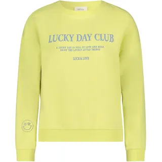 Cartoon Sweatshirt "Sweatshirt mit Rippbündchen", patch gelb, blau