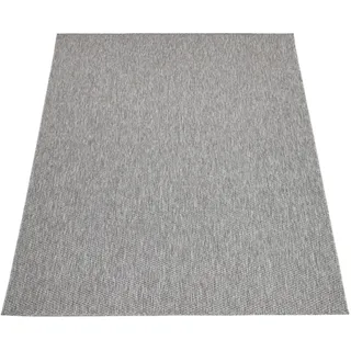 Bruno Banani Teppich »Venezia« rechteckig 4 mm Höhe In- und Outdoor geeignet, Sisal-Optik, Wetterfest & UV-beständig, grau