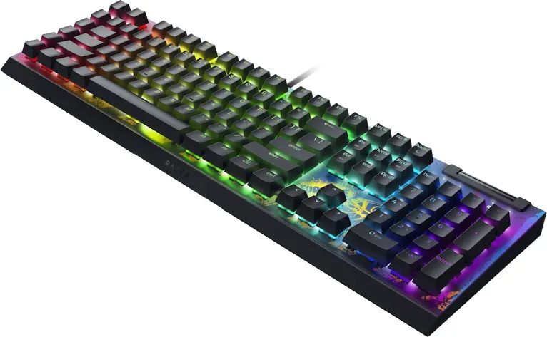 Bild von BlackWidow V4 X Fortnite Edition (Yellow Switches, 6 eigene Makro-Tasten, Doubleshot-ABS-Tastenkappen) QWERTZ DE-Layout | Fortnite