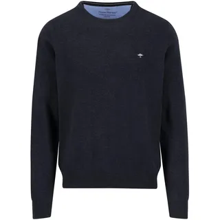 FYNCH-HATTON Feinstrickpullover mit Rundhalsausschnitt Charcoal/XXL